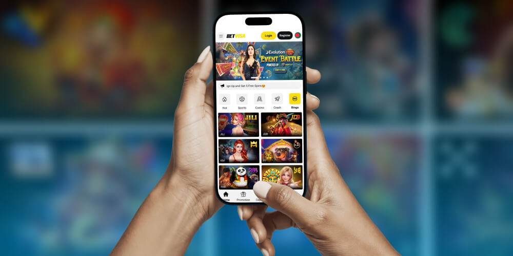 open safari and visit betvisa