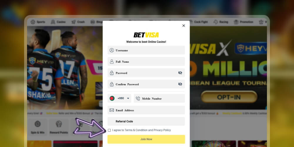 review the platforms terms