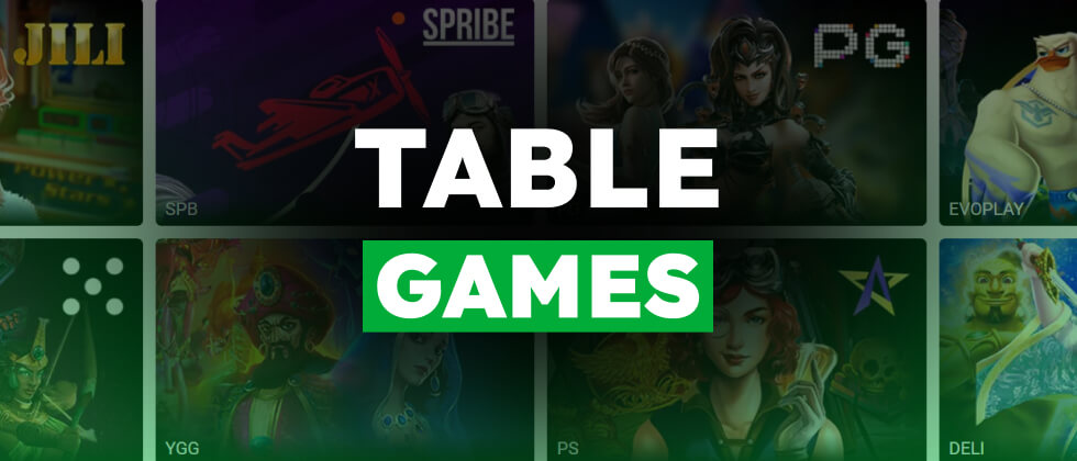 table games at bet visa